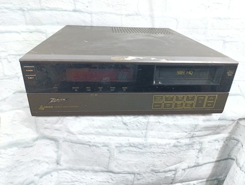 Rare Side Load Zenith VCR 4 Head VHS Player VR1830. WORKS