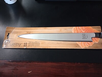 Mercer Asian Knives Collection - 12'' Sashimi - Wood Handle New