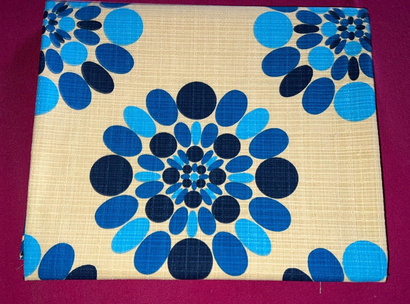 Ancien Tissu Urge AnnÃ©Es 1970 