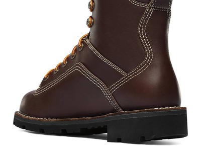 Pre-owned Danner Men's Quarry 8" Waterproof Work Boot - Medium Width In Brown - Size 9.5