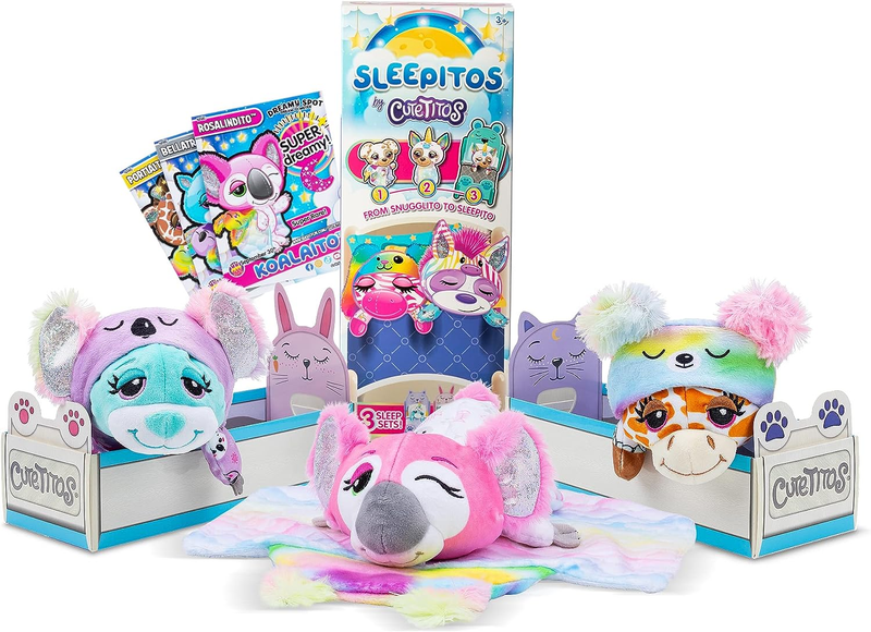 Cutetitos Sleepitos Collectible Plush - Snuggly Surprise Stuffed Animals - Colle