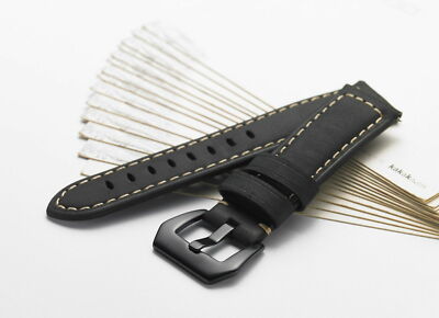 New Genuine Leather Wrist Strap Watch Band For Samsung Galaxy watch SM-R800 46mm