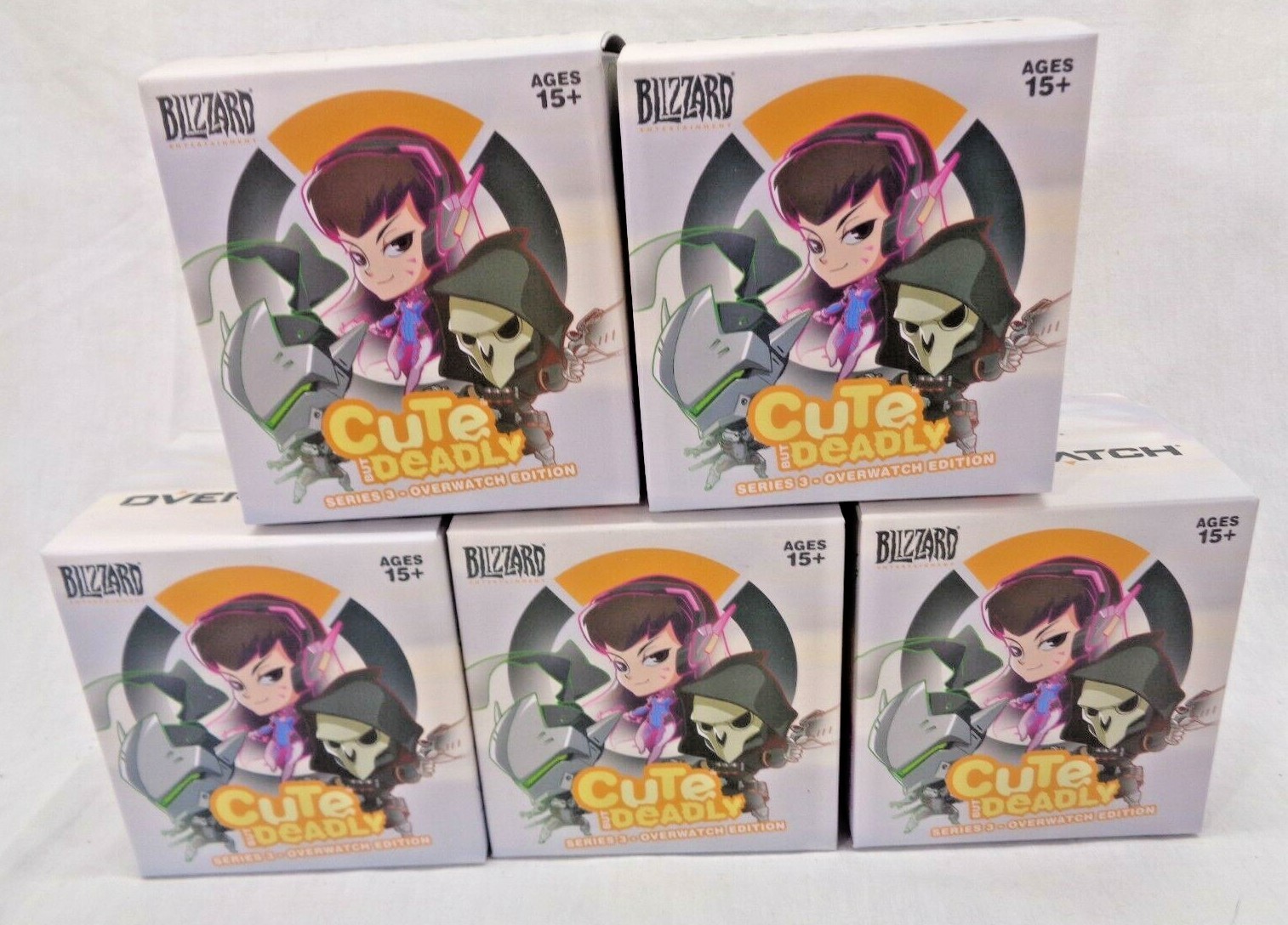 オーバーウォッチ cutr but deadly 3 セット Cute But Deadly Series 3 Overwatch Edition Blizzard Blind