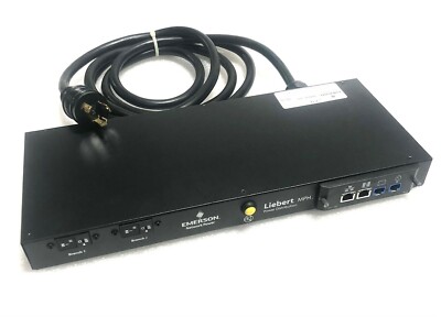 MPH-NCR09NXXF30 Liebert MPH Monitored - PDU - (9) IEC-C13 outlets 4.9 kW new! 