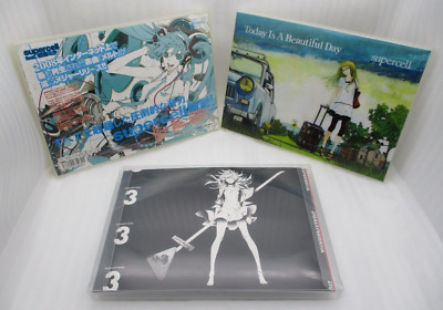 supercell 3CDs supercell, Today Is A Beautiful Day, ZIGAEXPERIENTIA Limited ver.