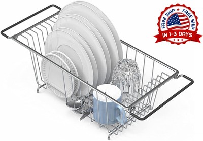 Escurridor De Platos Acero Inoxidable Cocina Para Encimera Secado Para Utensilio