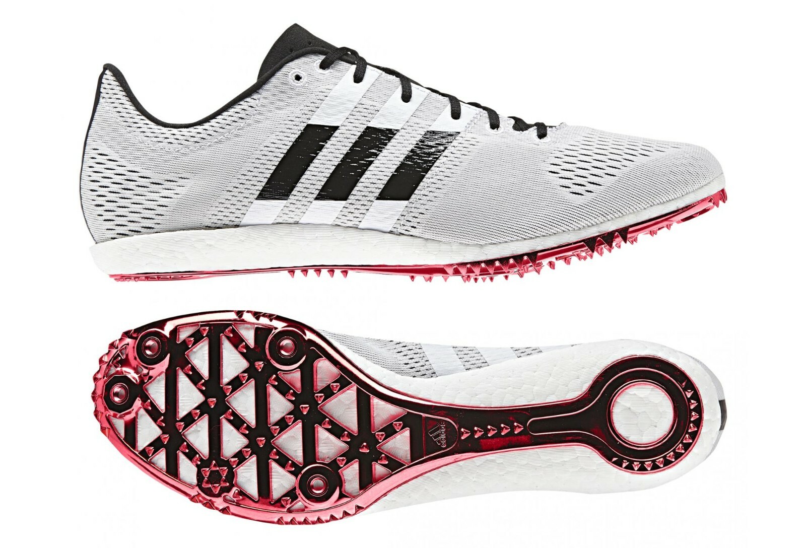 New Adidas Adizero Avanti Track Field Shoes Boost Lightweight 6.5 White Black