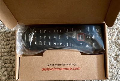 DISH Voice Remote & Free Used Dish Touch Pad Remote (See Photo).