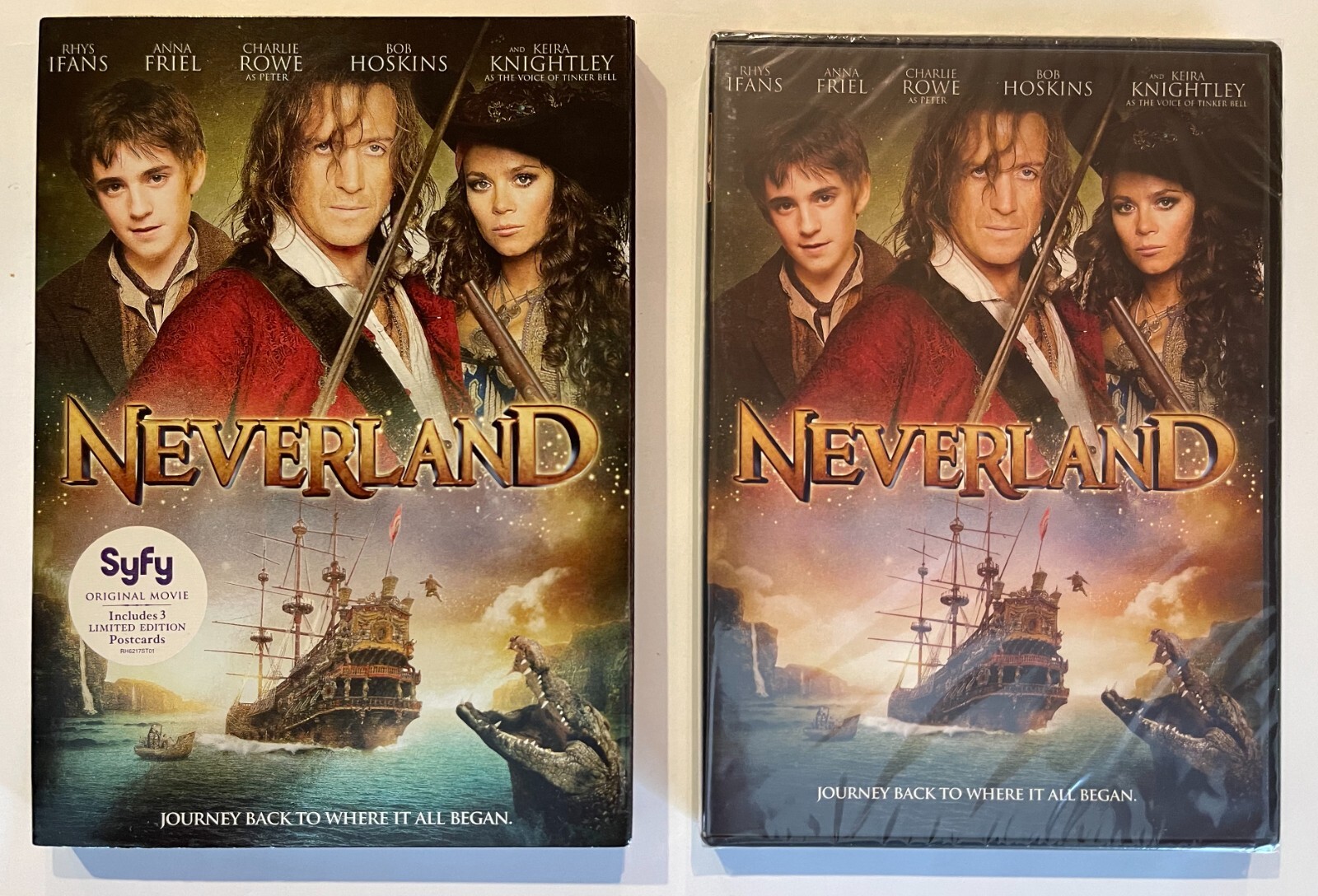Neverland (DVD, 2011) Rhys Ifans , Anna Friel , Keira Knightley and Charlie Rowe Neverland (DVD, 2011) Rhys Ifans , Anna Friel , Keira Knightley and Charlie Rowe