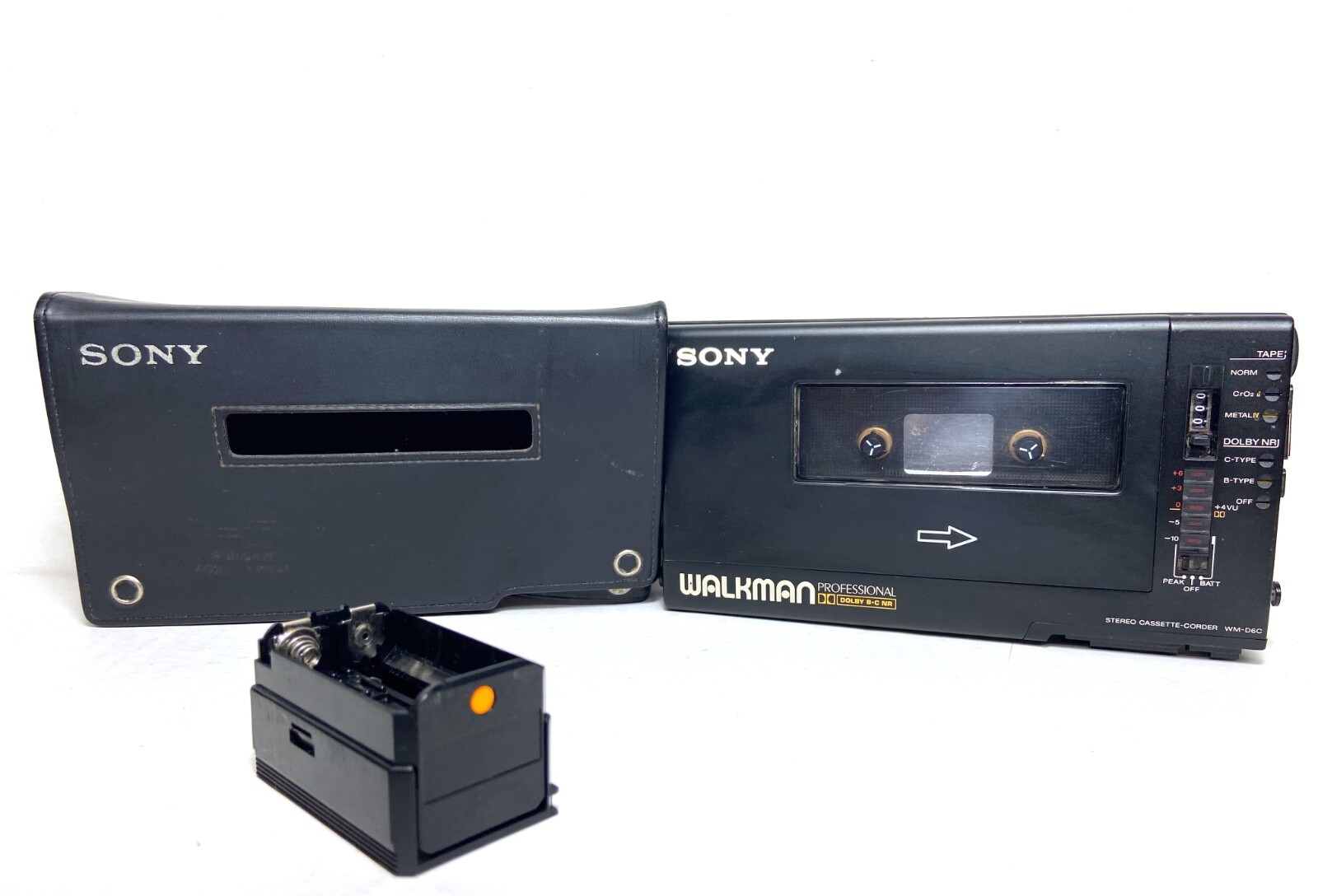 SONY Walkman WM-D6C Professional Cassette Player JAPAN MODEL