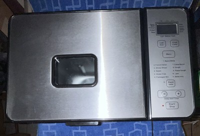 CUISINART CBK-100 2-Pound Programmable Stainless Steel Breadmaker Works