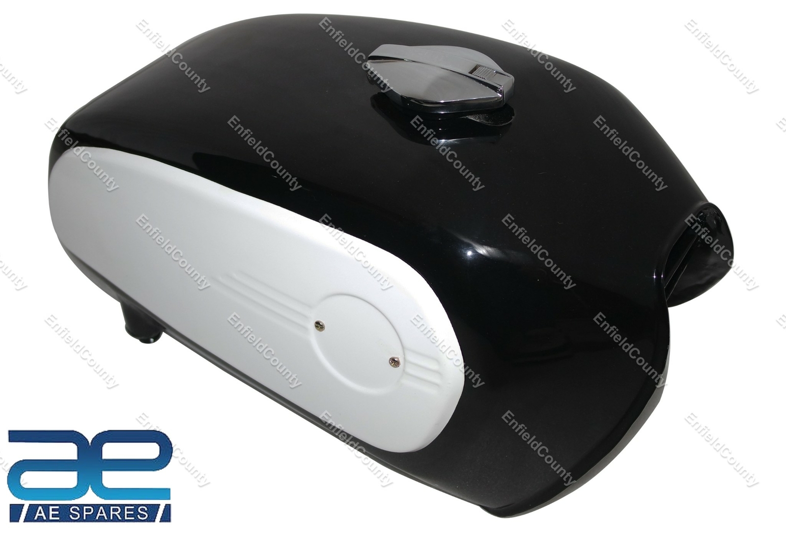Petrol Fuel Tank With Side Plates Black & White Paint For BMW R75 5 Toaster 