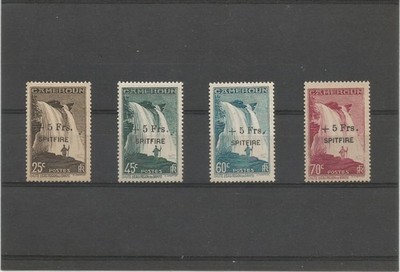 COLONIES FRANCAISES - CAMEROUN n° 236/9 neuf ** SPITFIRE cote 990 €  RARE !!!