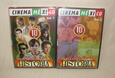 CINEMA MEXICO Las Peliculas Que Hicieron Historia 10 Pack , 10 Peliculas NEW
