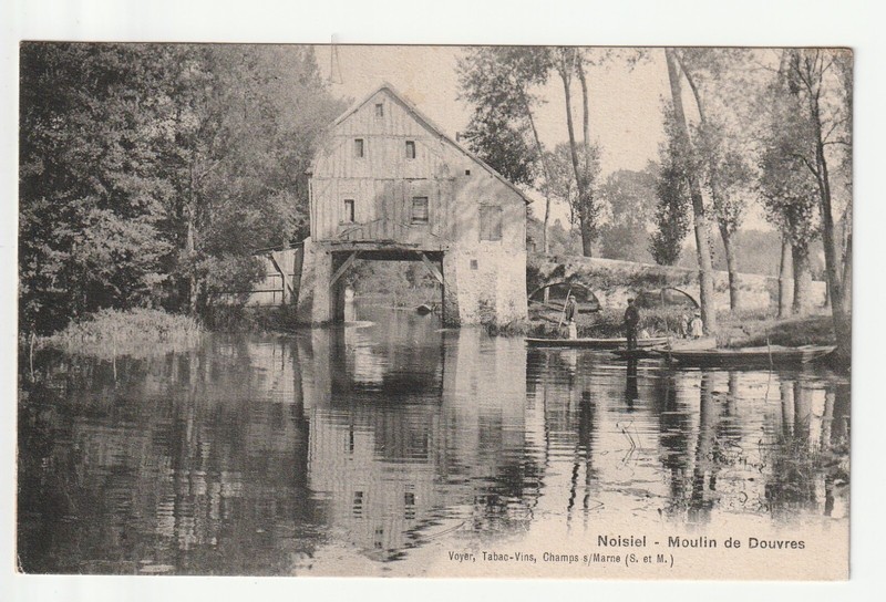 Noisiel - Seine & Marne - Cpa 77 - Le Moulin De Douvres
