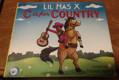 C Is For Country - Lil Nas X, hardcover, dust jacket, brand new, first edition