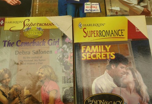 Lot of 17 Harlequin SuperRomance, Romance Novels Books, Paperback