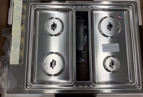 KitchenAid KCGD500GSS - 30” Stainless Steel Gas Downdraft Exhaust Cooktop