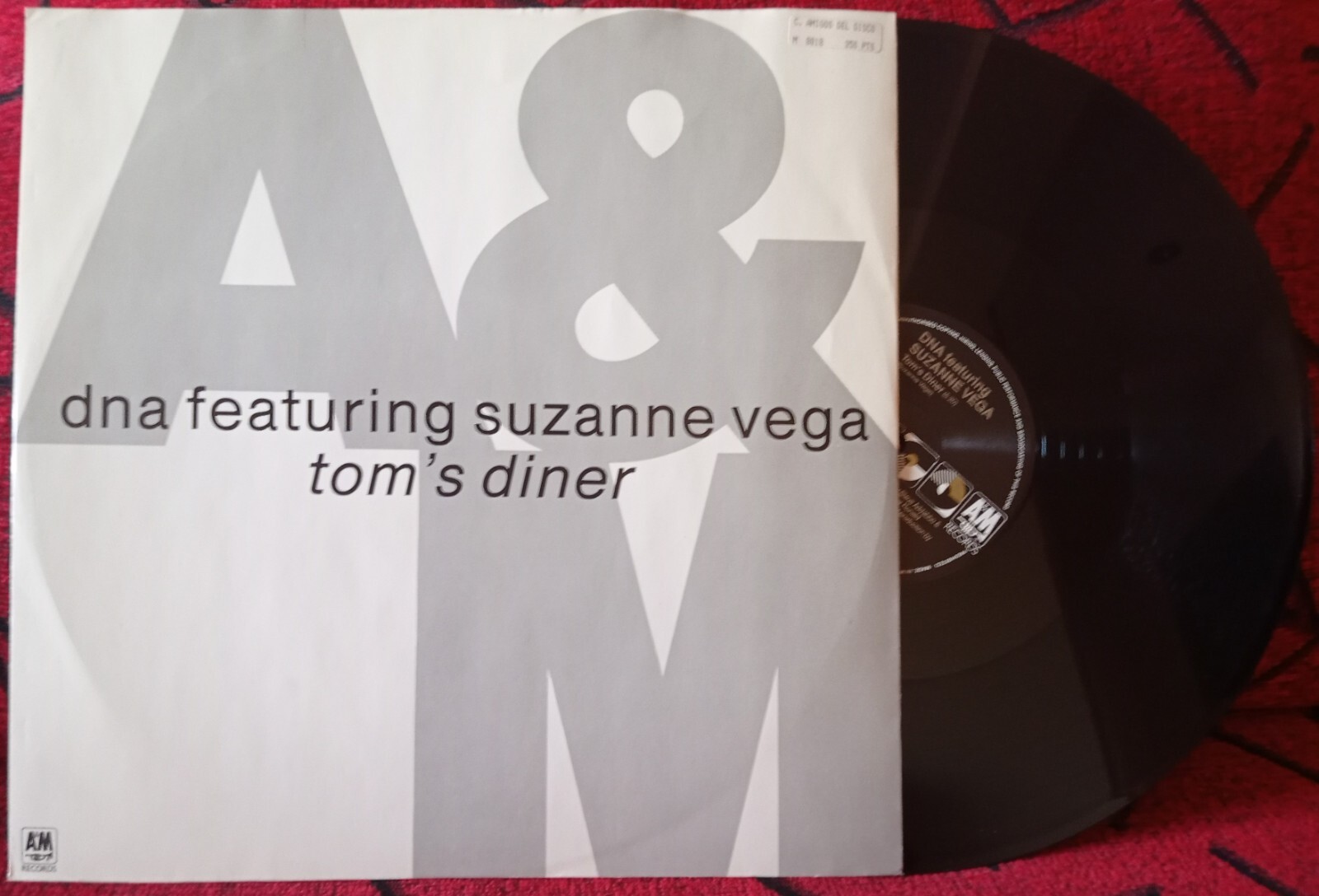 DNA Featuring SUZANNE VEGA ** Tom's Diner ** 1990 GERMANY 12