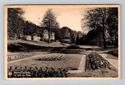 Luxembourg- Mondorf-les-Bains Festival Hall Old Card View Vintage c1947 Postcard