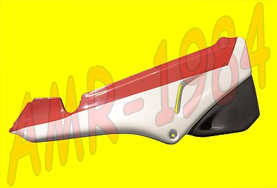 FIANCHETTO LATERALE DX APRILIA PEGASO 650 1992 VERNICIATA BIANCO ROSSO AP8131689