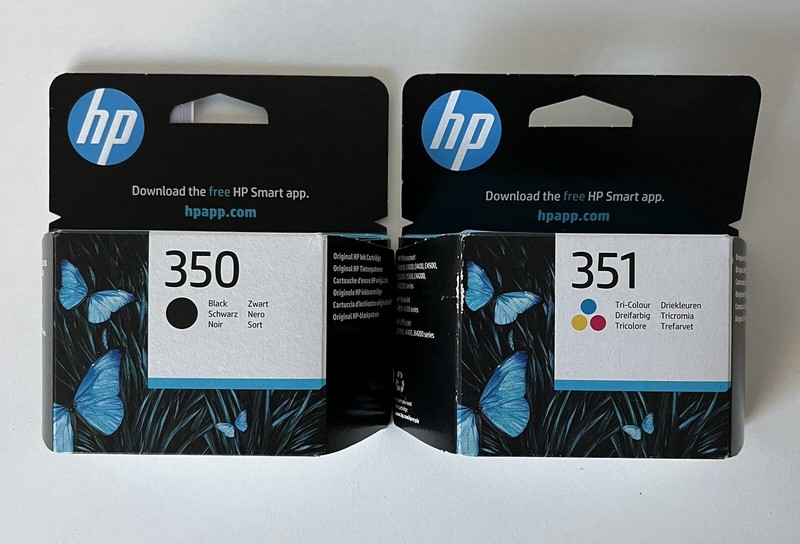 Cartouche Encre Hp 350 351 - Pack 4 Couleurs