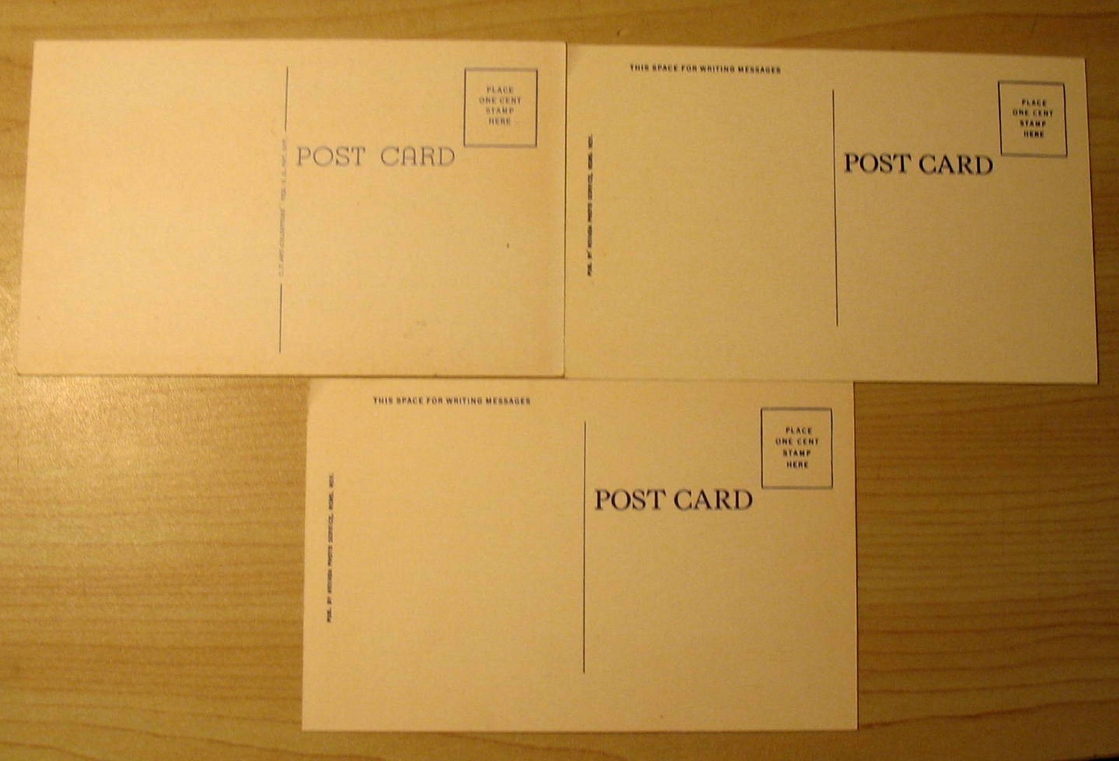 Three (3)  Lake Tahoe postcards 1940's linen - 2 Cave Rock Tunnel + Emerald Bay