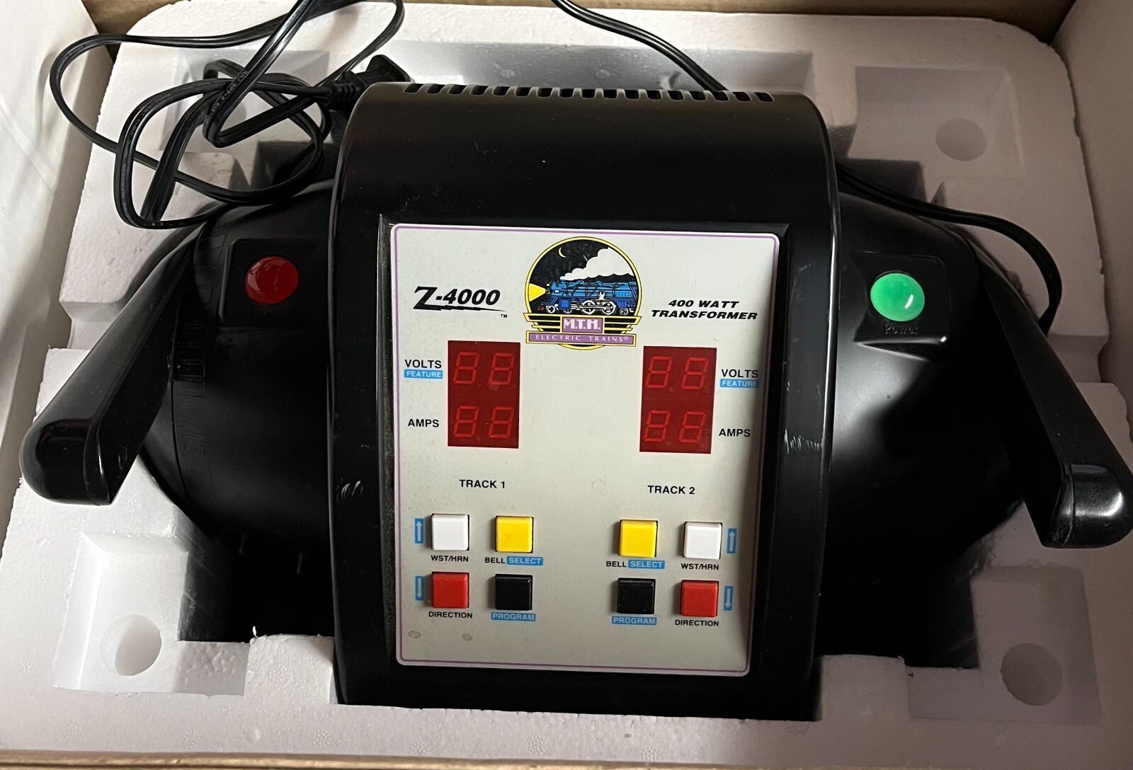 MTH 40-4000 Z-4000 400W Dual Control Transformer w/box | eBay