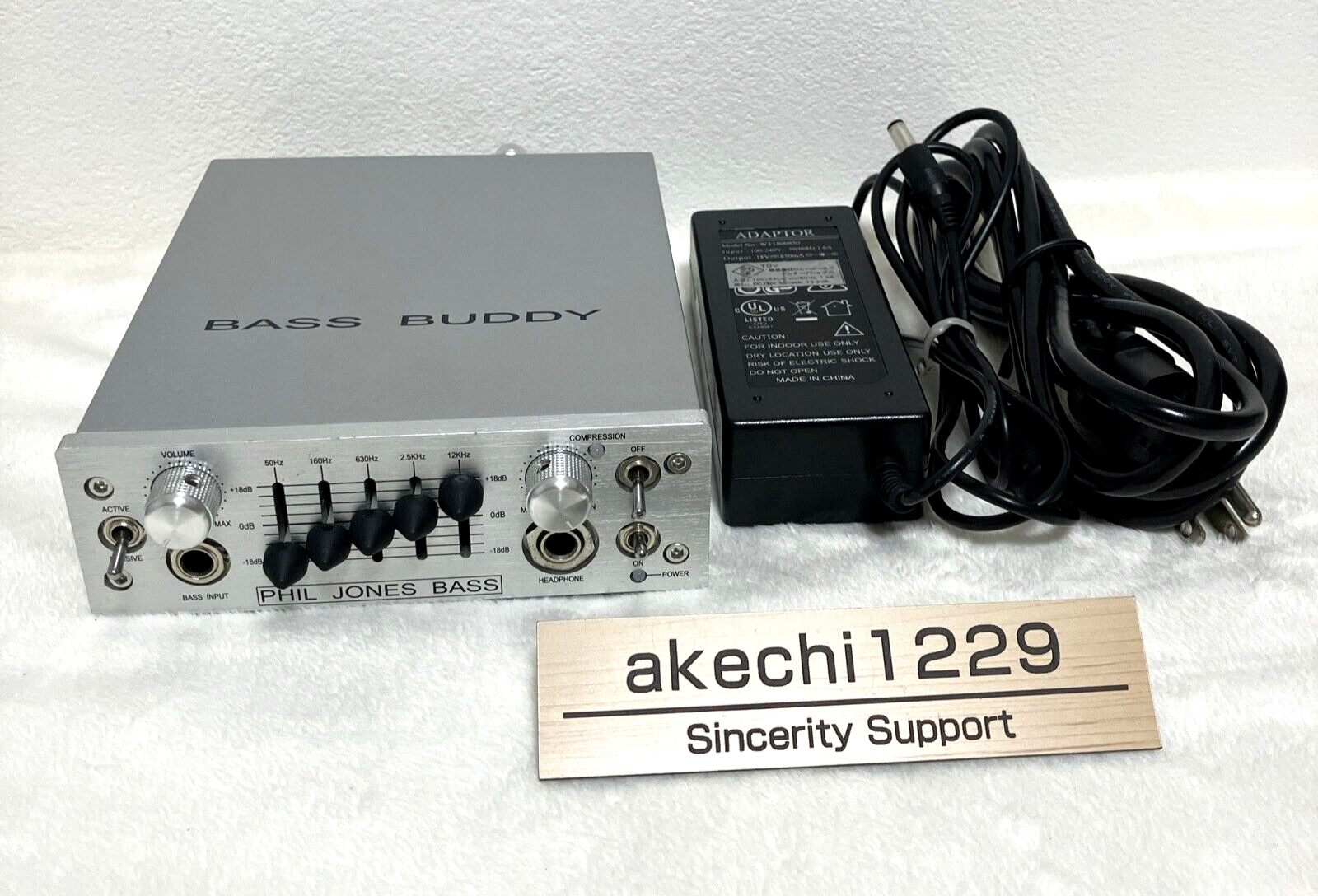 Phil Jones Bass / Bass Buddy ベース ヘッドフォンアンプ DI PJB