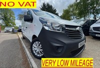 2018 Vauxhall Vivaro 2900 1.6CDTI 120PS H1 Van PANEL VAN Diesel Manual
