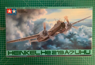Tamiya 61057 1:48  Heinkel He219 A-7 UHU  Neu In OVP