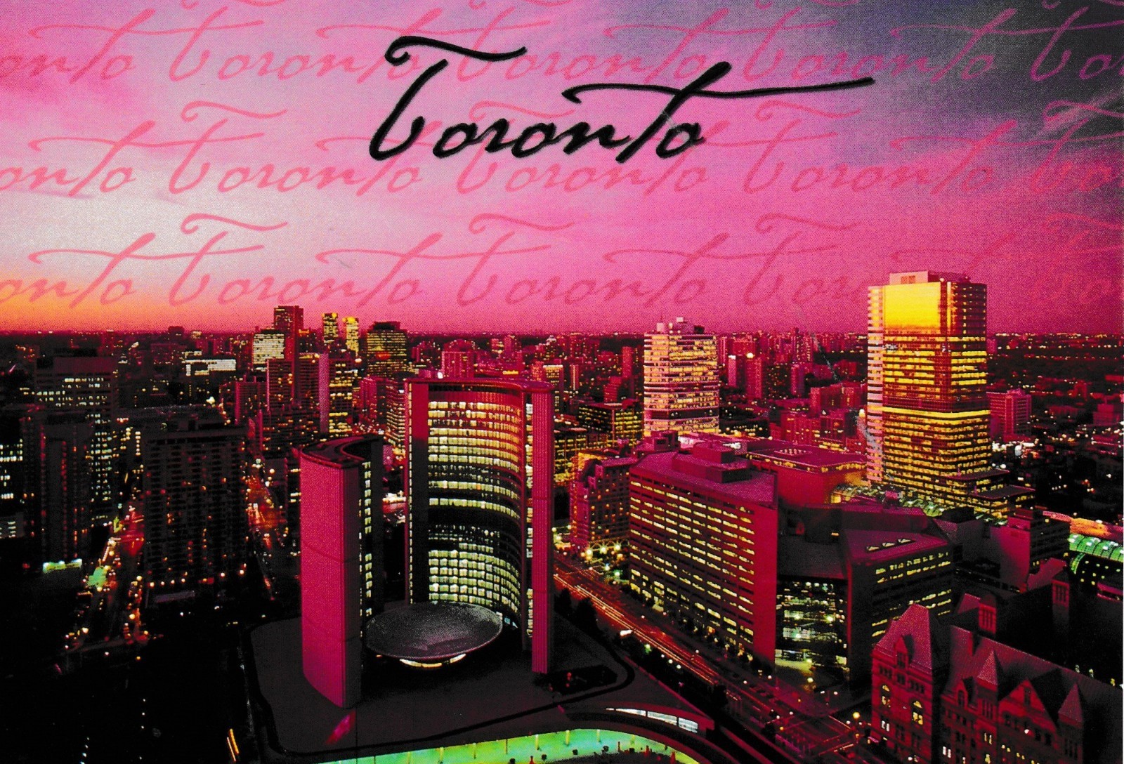 vintage post card TORONTO Humor Basement Apartment For Rent Ontario Canada  #110