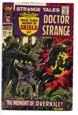 アメコミ・英語　DOCTOR STRANGE:STRANGE TALES Strange Tales 138 Marvel 1965 VG Doctor Strange 1st Eternity