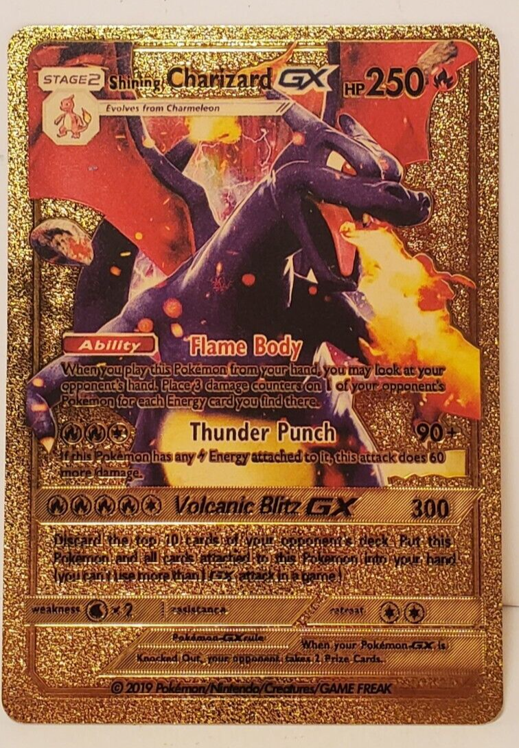輝く高品質な リザードン poke-power burningenergy charizard