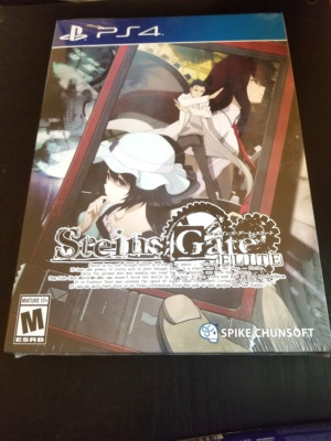 Steins Gate Elite Limited Edition NEW Sealed PlayStation 4 PS4