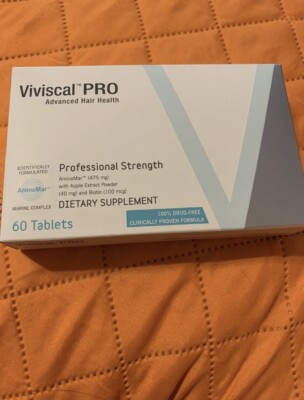Viviscal Professional Hair Growth Supplement 60 Tab 30 Day Supply Exp 09/2025