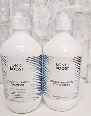 Bondi Boost Heavenly Hydration Shampoo & Conditioner Set of 2 Aloe Based 16.9Oz