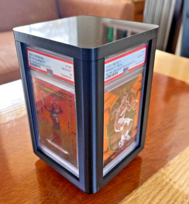 PSA Cards Spinning Display/Storage/Stand High Resolution 3D Printed Black