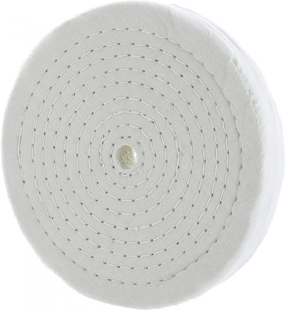 8 Inch Extra Thick Cotton Treated Spiral Sewn Buffing/Polish