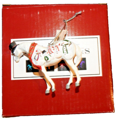 Trail Of Painted Ponies Frosty Ornament # 12336 *Repaired Broken Leg*