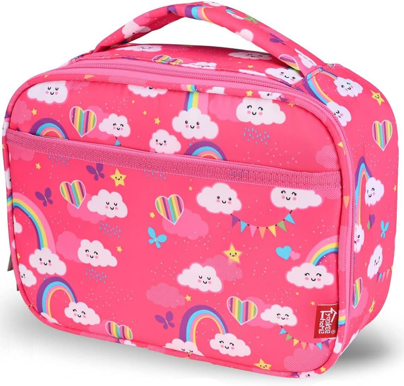 Insulated Lunch Box for Girls Cute Lunch Bags for Kids Teens Toddlers, Lightwei