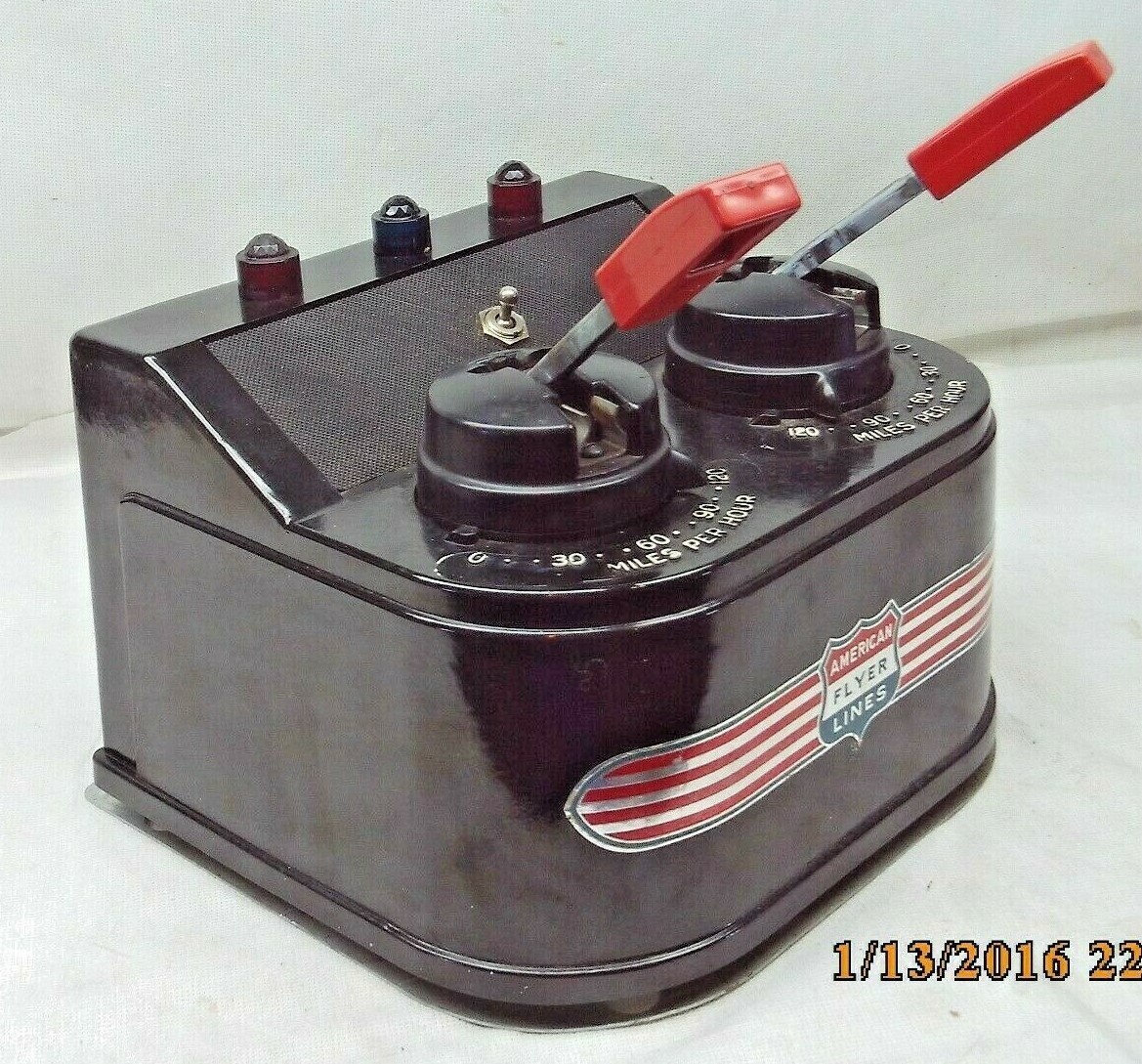 American Flyer DUAL DEADMAN 18B Transformer SERVICED 