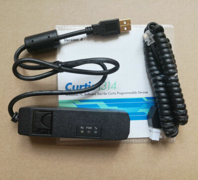 CURTIS 1314-4402 PC Programmer with 1309 USB Interface Box Upgraded 1314-4401