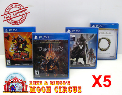 5X SONY PLAYSTATION PS4 CIB GAME -CLEAR PLASTIC PROTECTIVE BOX PROTECTORS CASE 