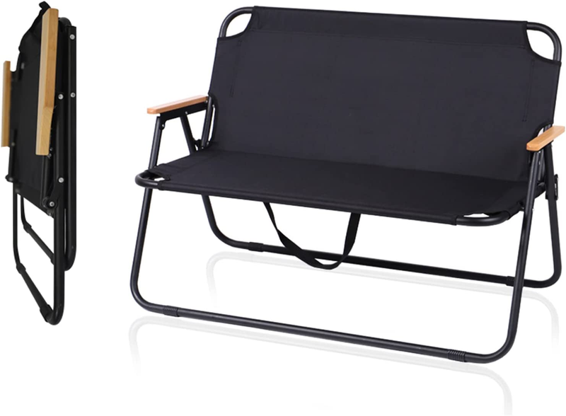 Loveseat Camping Chair for Adults Heavy Duty Double Seat Camp Chair for 2 Person