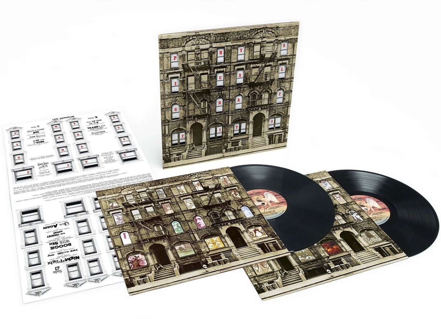 欧2LP Led Zeppelin Physical Graffiti 8122796578 Swan Song /00520 Led Zeppelin – Physical Graffiti – 2 x Vinyl (SP - Specialty