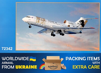 Yakovlev Yak-42D ''Orel Avia'' 1975 Year 1/72 Scale Plastic Model Kit Amodel 72342