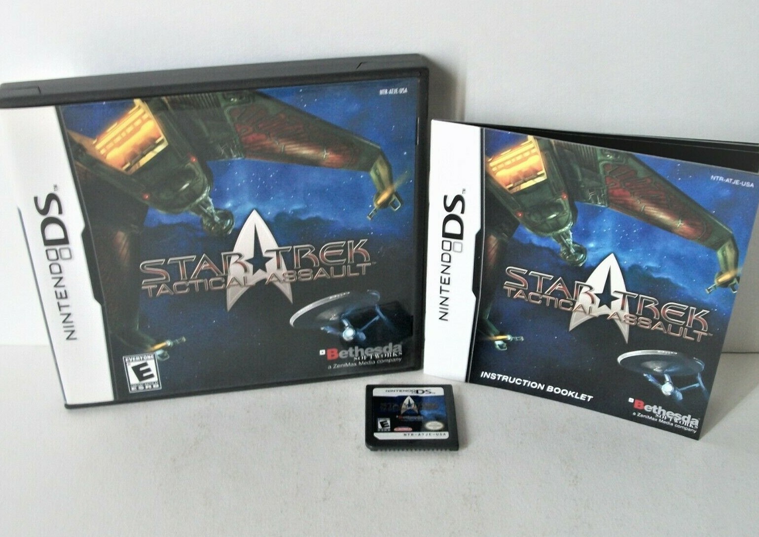 Star Trek Tactical Assault Nintendo DS Good Label Complete