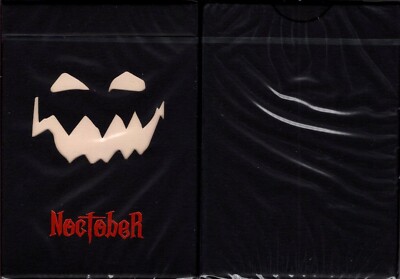 NOCtober Playing Cards Poker Size Deck USPCC Custom Limited New Sealed