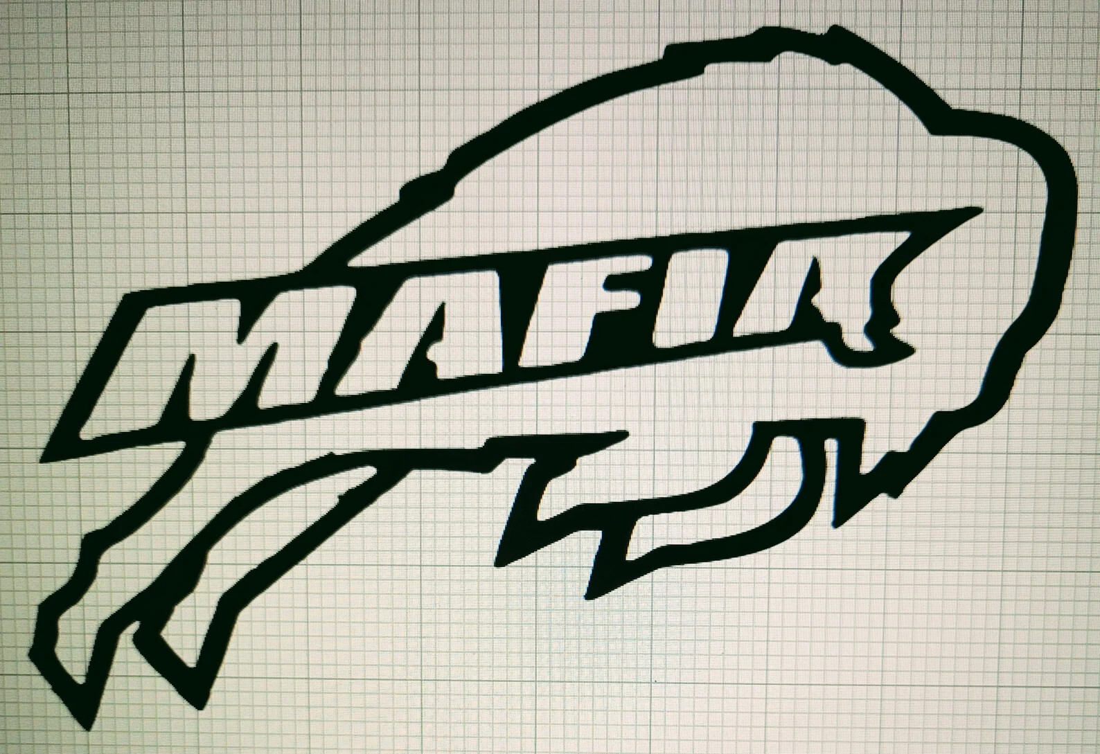 Buffalo Bills MAFIA NFL Football Vinyl Die Cut Car Decal Sticker - FREE SHIP!